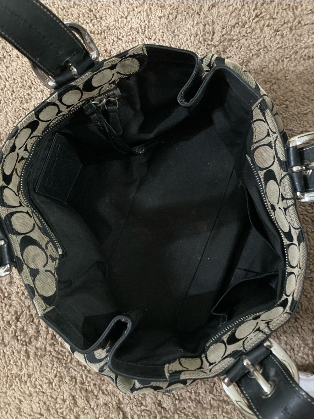 Coach Soho Pleated Signature Tote - Picture 3 of 3